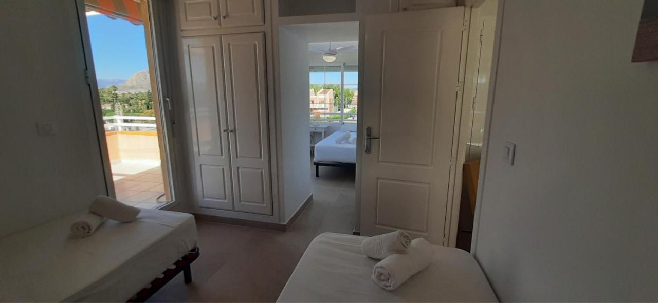 Atico En Urb Bahia De Denia De Vacaciones Mar Por Medio 아파트 외부 사진