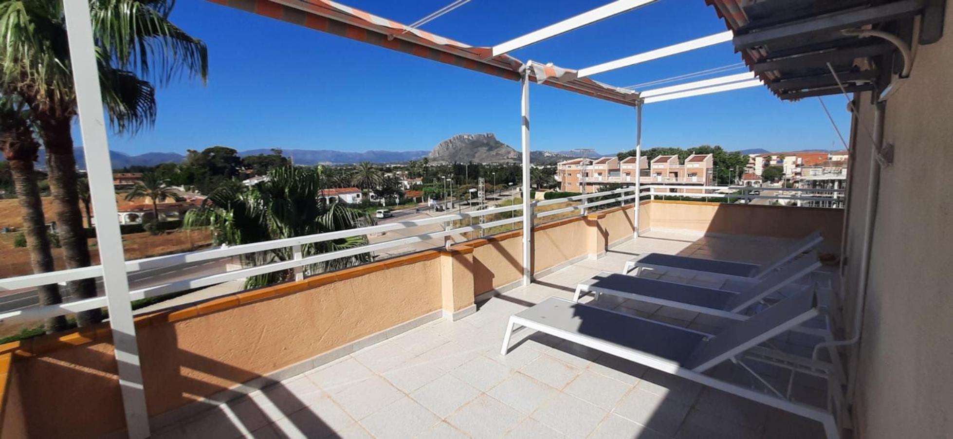 Atico En Urb Bahia De Denia De Vacaciones Mar Por Medio 아파트 외부 사진